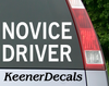 This Novice Driver car decal will inform your fellow drivers that there is a student driver behind the wheel. This should allow a little more patience and allow a little more distance between vehicles.  7