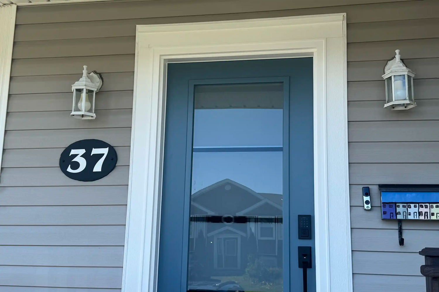Real-Estate/Broker Closing Gift Custom Slate House Sign.