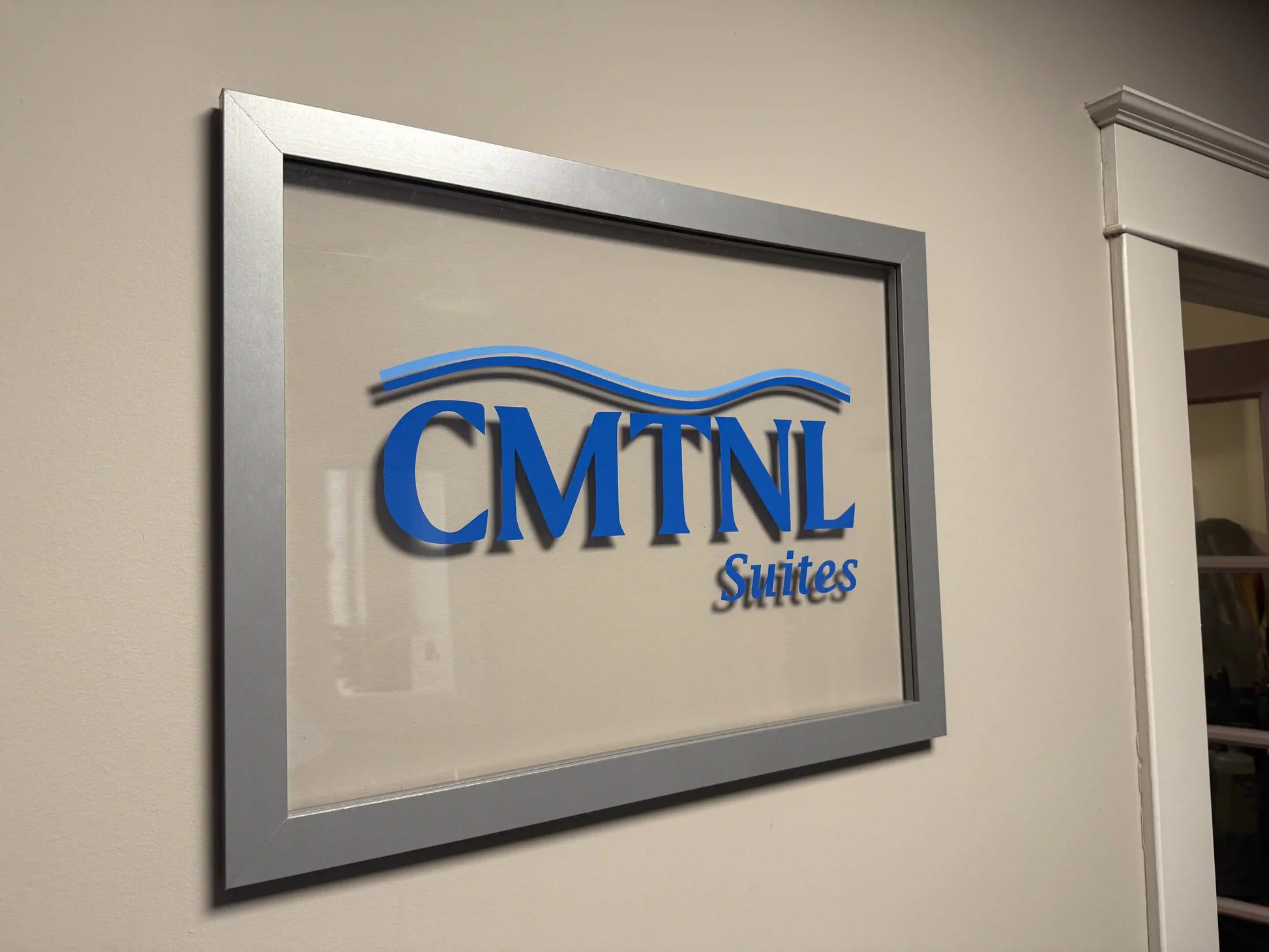 Business Sign - Vinyl Decal (Custom) Wall Decal