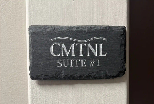 Business Sign - Slate Door Plaque