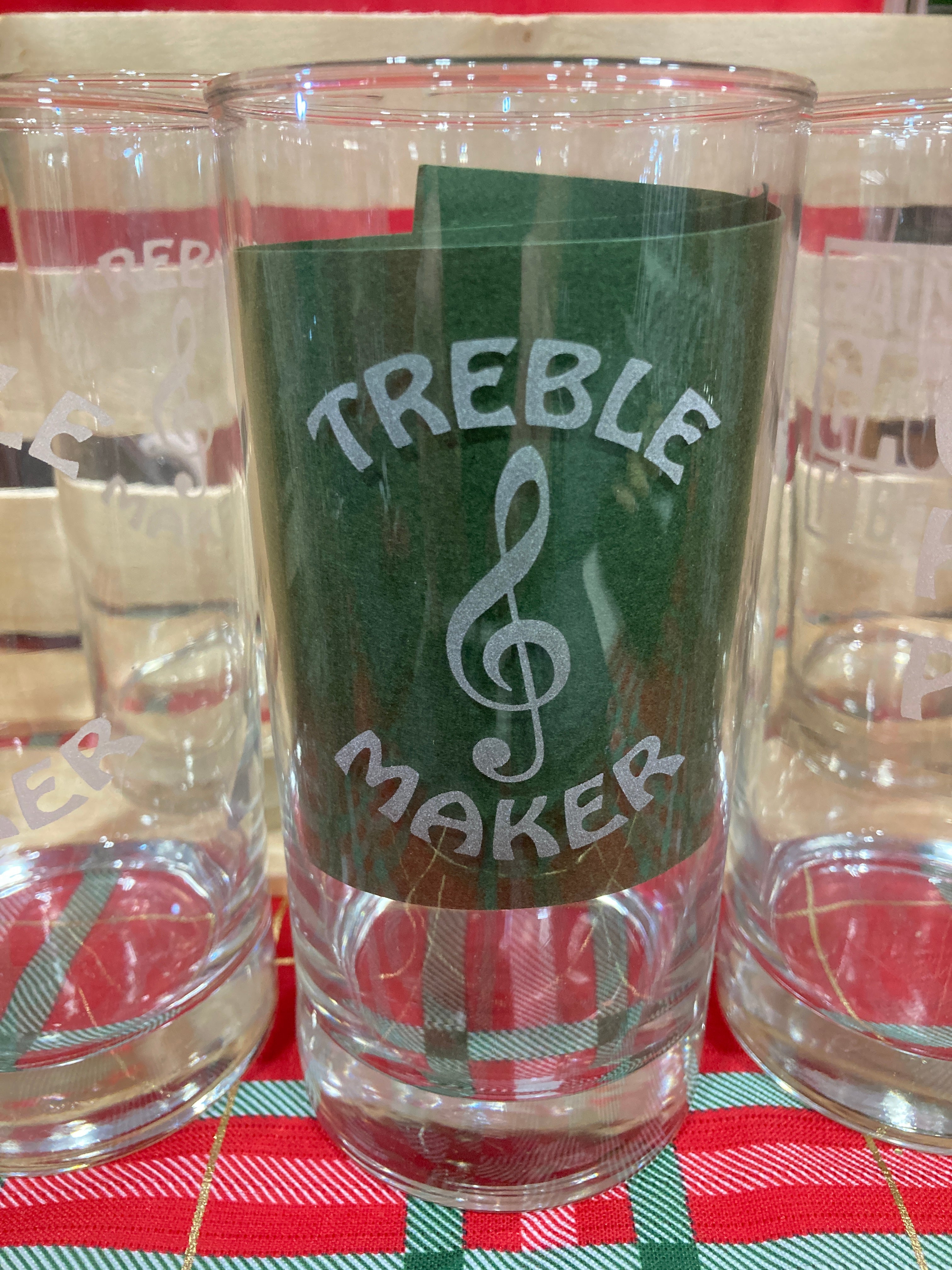 Treble Maker - Drinking Glass