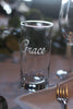 Wedding Place Setter Personalized Drinking Glass