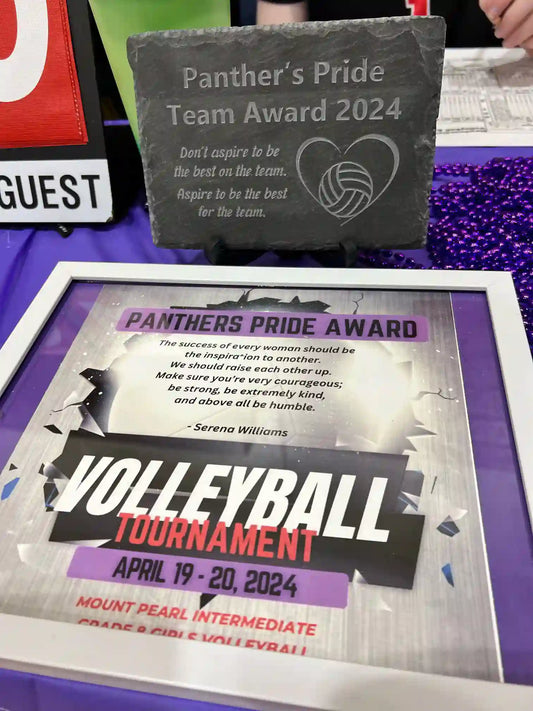 Sports Award Plaque - Custom Team Award.