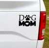 Dog Mom Vinyl Car Decal Bumper Sticker. Let the world owner you are a proud fur-baby Momma!  4.5