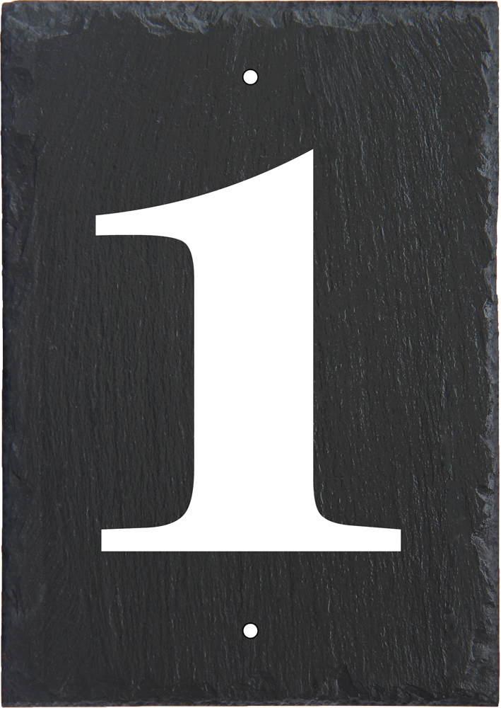 Single Slate Numbers