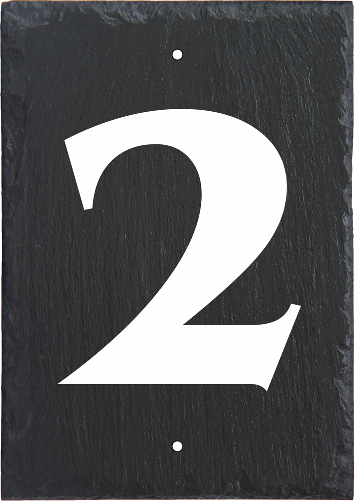 Single Slate Numbers